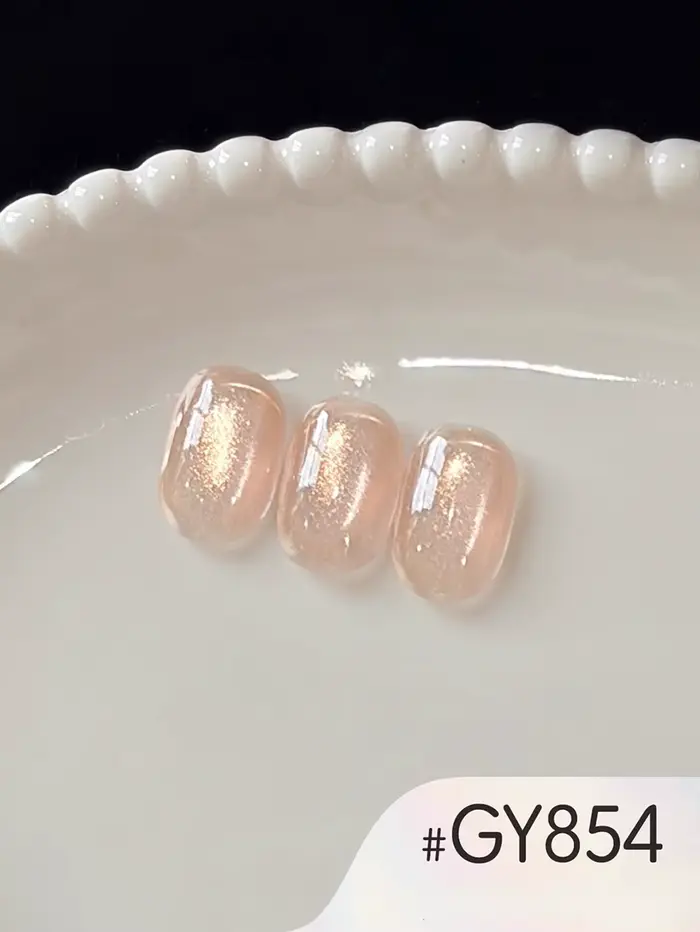 9 pièces de vernis à ongles gel tendance printemps/été 2026, aux couleurs orange, bleu marine, viole