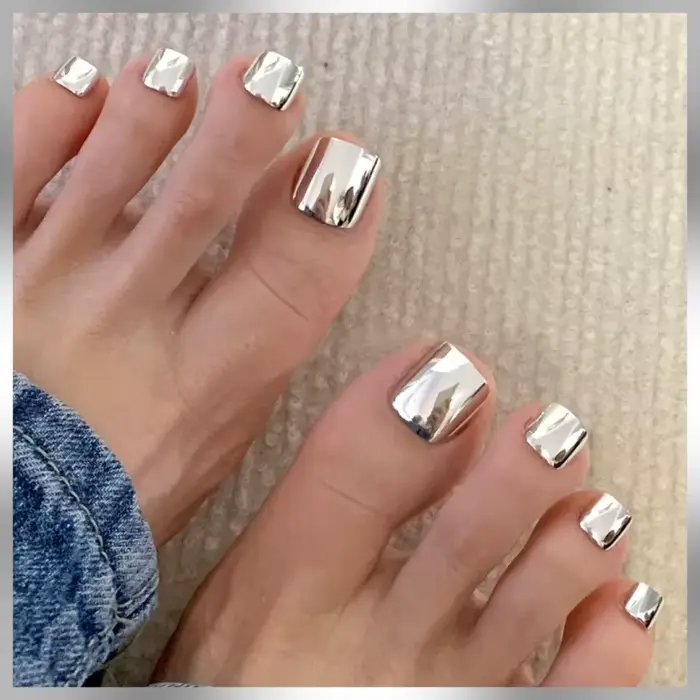 BORN PRETTY 5ml mise à niveau peinture métallique Gel vernis fort argent Style français Nail Art tremper Gel