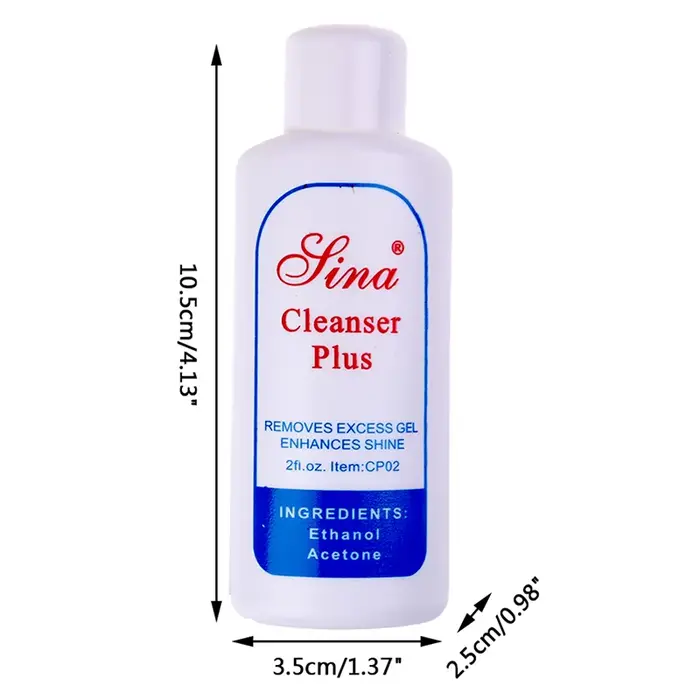 Dissolvant de nettoyage de brillance liquide 60ml