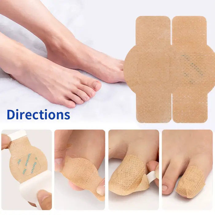 21 patchs imperméables pour ongles
