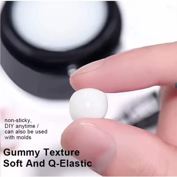 5G cristal doux solide Extension ongles Gel clair NudePink Aerylie sculpture fleur gelée façonnage DlY modèle manucure