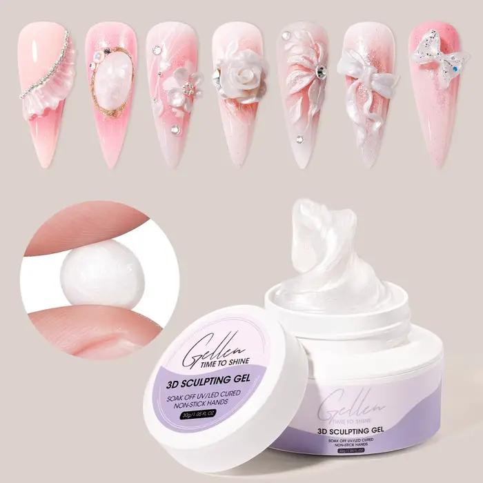 GELLEN Gel de modelage 3D blanc 30g