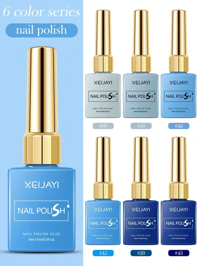 Vernis à ongles Gel bleu