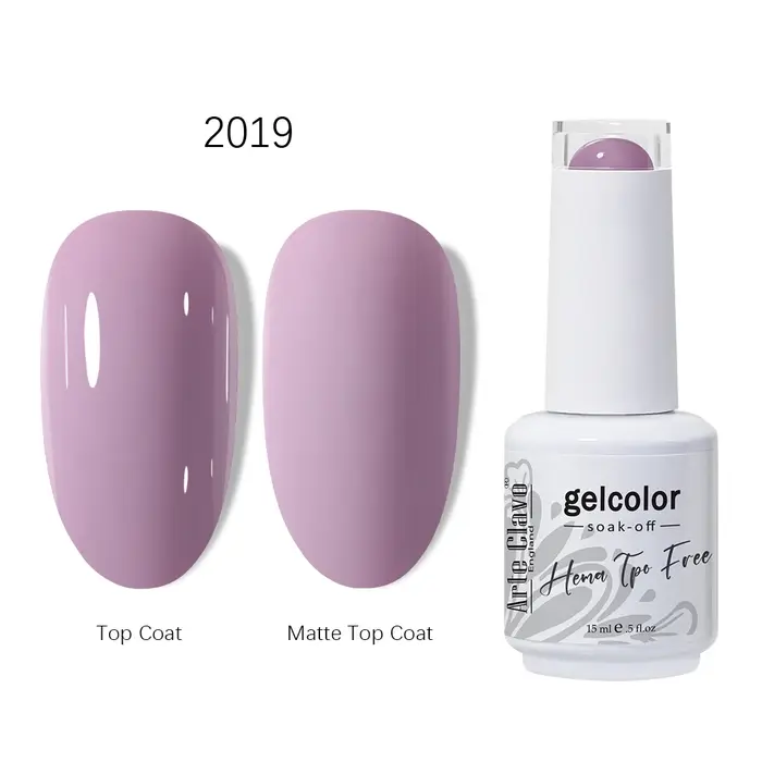 Arte Clavo 15ml HEMA TPO gratuit Gel vernis à ongles rose hybride