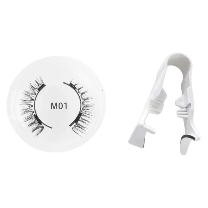 Faux cils magnétiques sans colle, réutilisables, avec clip, maquillage DIY, bouquets de faux cils ma