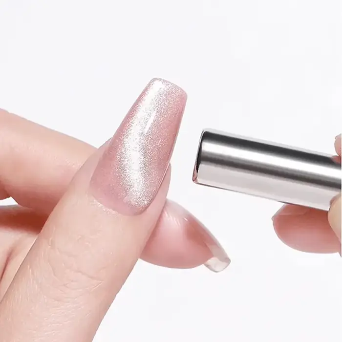 Aimant cylindrique chaud pour oeil de chat vernis Gel UV avec décoration d'art des ongles outils magnétiques d'ongle de