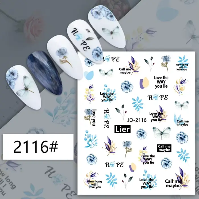 Autocollants de manucure pour Nail Art