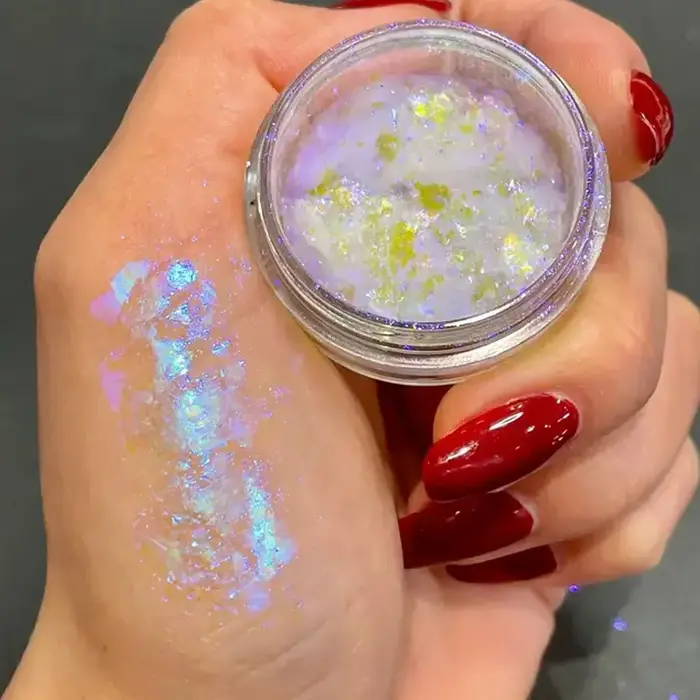 1 boîte Aurora neige fondant poudre Ultra-mince 0.5g opale ongles poudres holographique Chrome sirène caméléon bricolage manucure Pigment