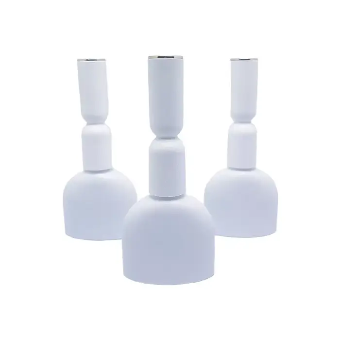 Mini Bouteille en Verre avec Brosses pour Verhéritage à Ongles, Conteneur d'Emballage de Gel AfricNa