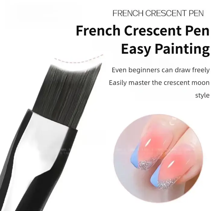 Ensemble de pinceaux professionnels pour Nail Art français