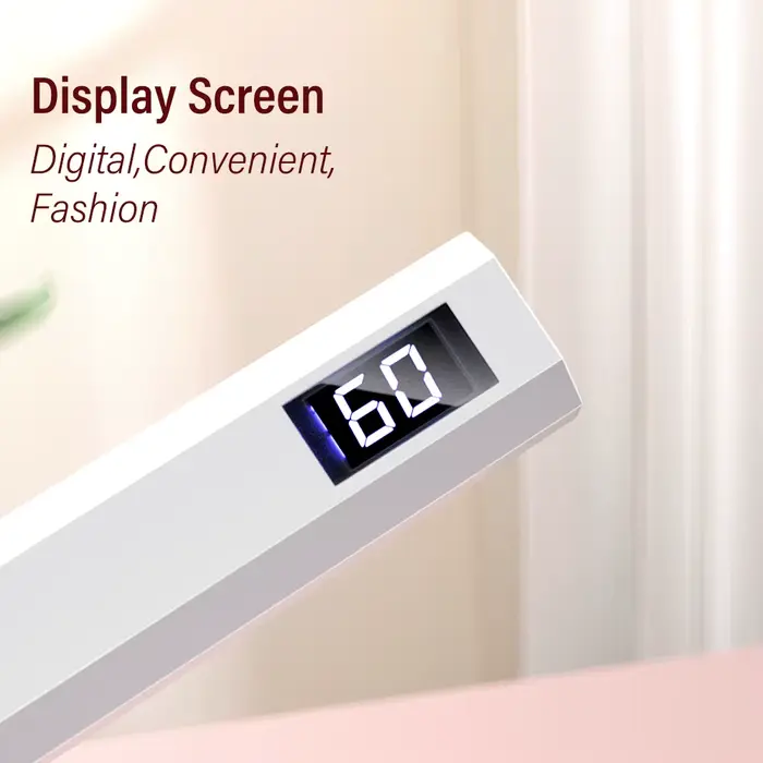 YIKOOLIN lumière UV/LED portative pour ongles 12W Mini lumière UV Portable pour ongles en Gel 2 régl