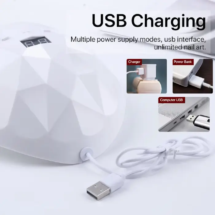 LINMANDA lampe à ongles 88W 18LED lumière Uv