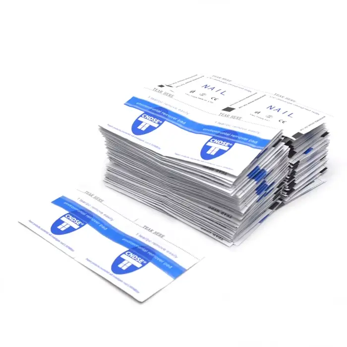 200 pièces/boîte dissolvant de vernis à ongles Gel lingettes serviettes dégraissantes nettoyant Nail Art UV Gel