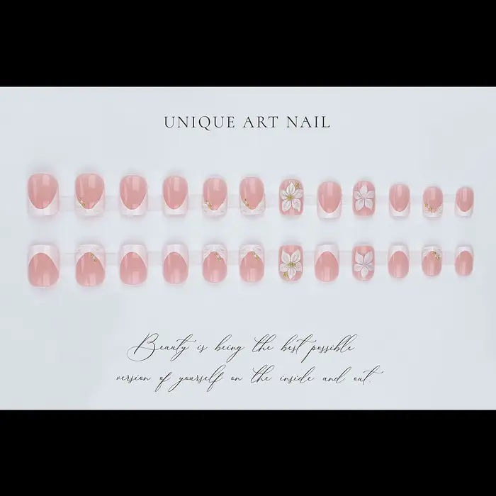 Faux ongles 3D pour femmes et filles
