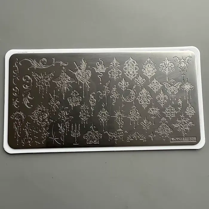 XMQ NACanon ART-Plaques d'estampage, coeur, pampille, tenstein, GE, templ rapidement