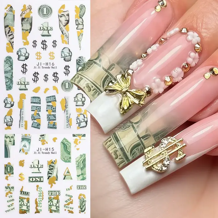Autocollants 3D pour ongles