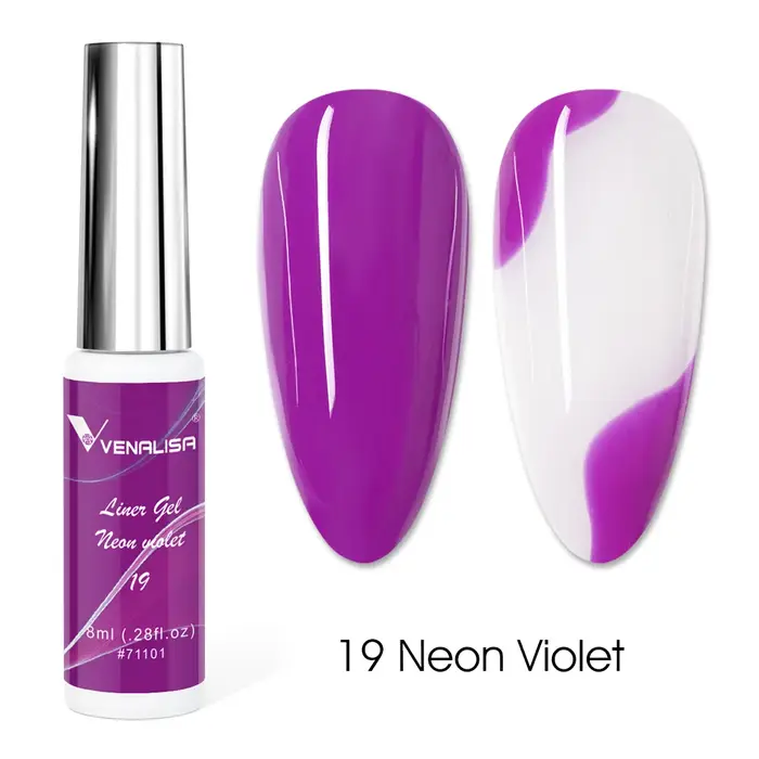 Venalisa Liner Gel 8ml Gel français peinture à ongles Gel vernis UV LED