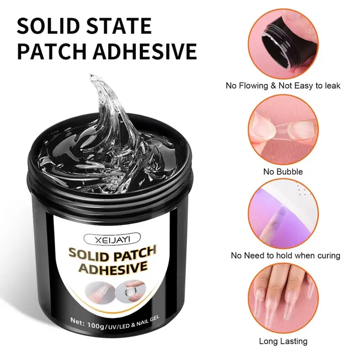 Gel adhésif solide pour ongles 20/30/100g