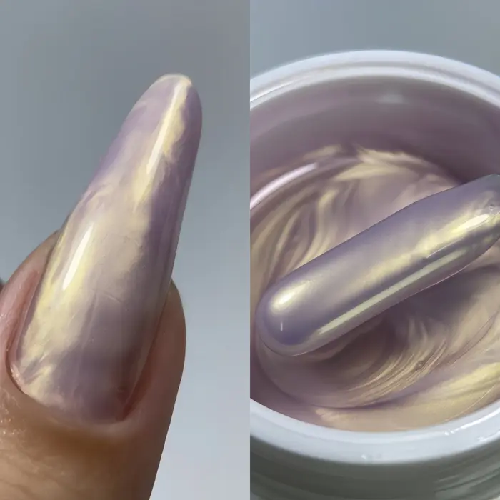 MSHARE 30g constructeur ongles Gel perle violet fil UV/LED TPO gratuit Extension d'ongle Gel Construction