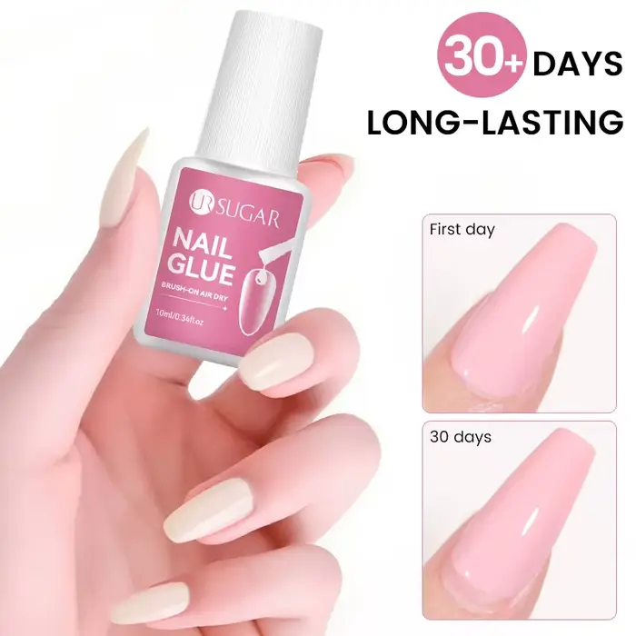 UR SUGAR 10ML colle à ongles Super forte colle UV LED pour faux ongles conseils ongles acryliques pr