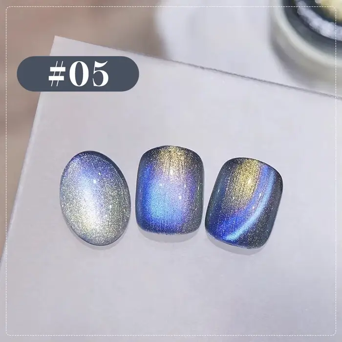 TC 10ML Aurora nuit cristal oeil de chat Gel Internet rouge presse sur les ongles glace Transparent 