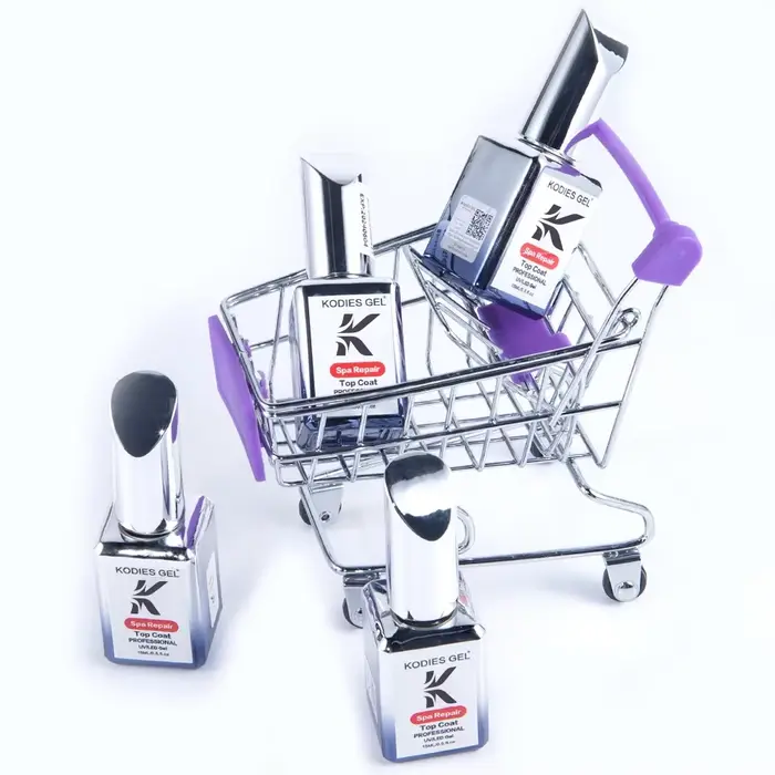 KODIES GEL blanc laiteux couche de finition UV Gel vernis à ongles Spa réparation Gel