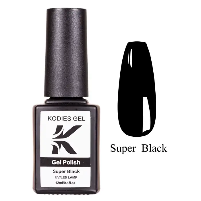 KODIES GEL-Verhéritage à Ongles Super Noir