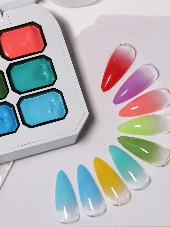 Gel UV et blush solide Y2K Dopamine 9 couleurs estivales