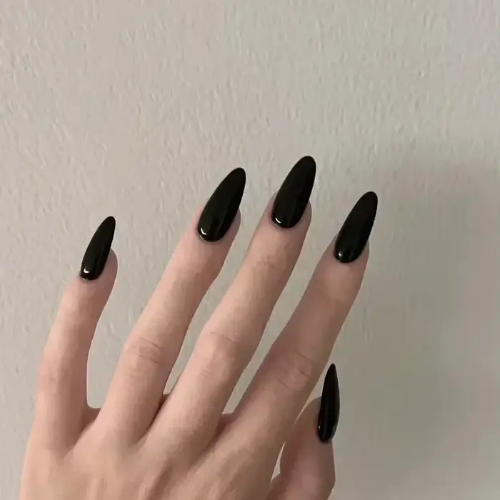 24 pièces/boîte longs cercueil faux ongles Art Rose avec colle portable nu Rose blanc couleur gelée