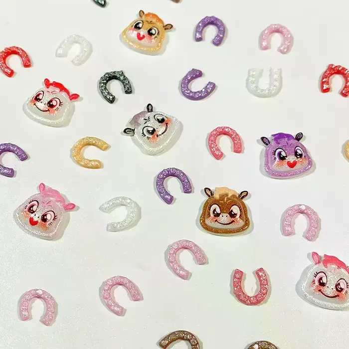 Breloques pour ongles du nouvel an chinois