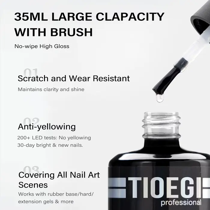 TIOEGI – Gel de Base en caoutchouc de grande capacité