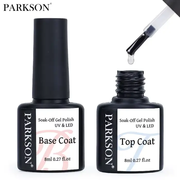 Parkson sans lingette couche de Base supérieure vernis à ongles Gel Design rehausseur