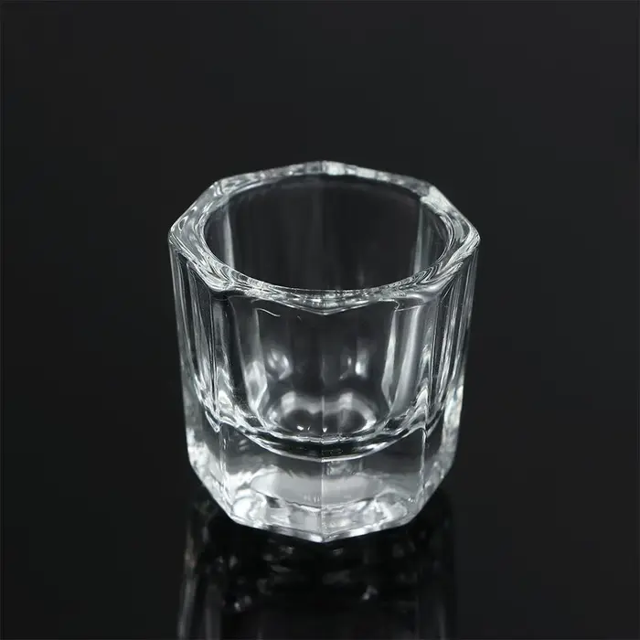 Récipient Octogonal en Verre pour Liquide