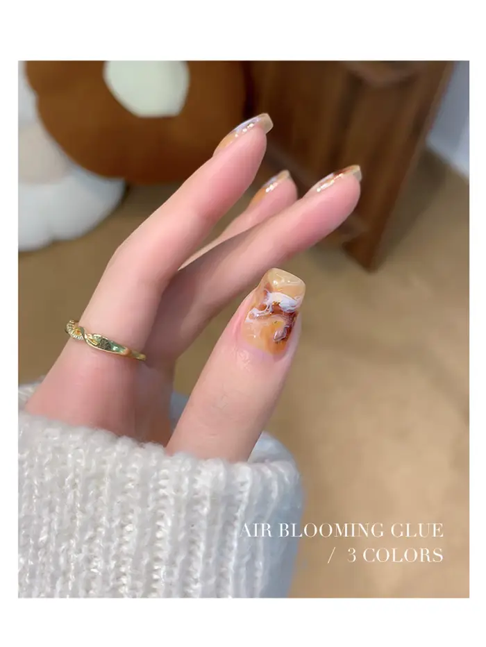 Vernis à ongles en Gel floraison transparent Uv Led