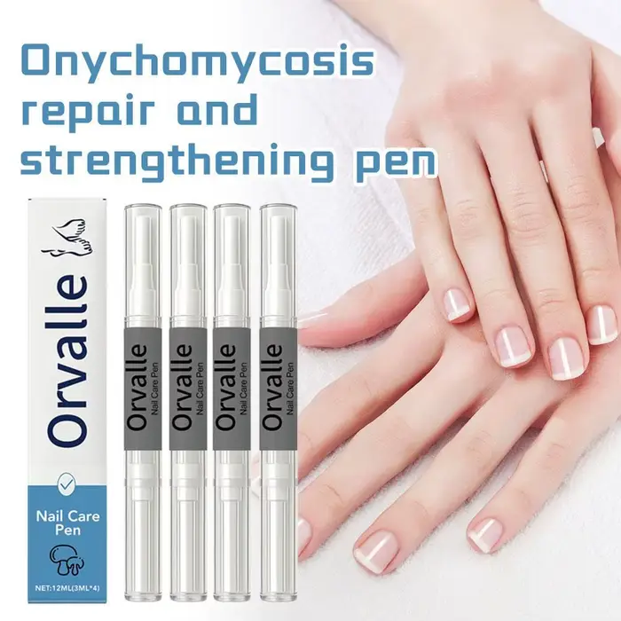 Stylo de soin des ongles Orvalle 4 pièces 12 ml