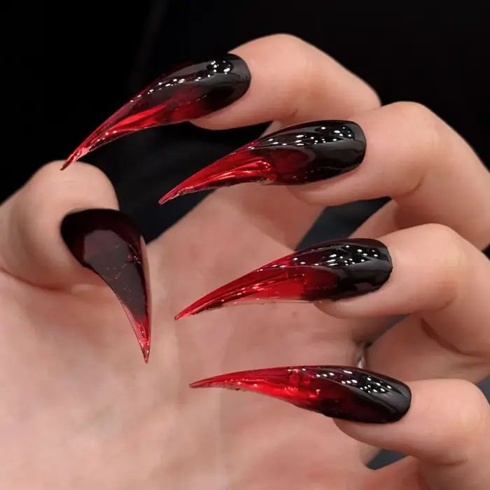 Nouvelles extensions d'ongles à presser européennes et américaines