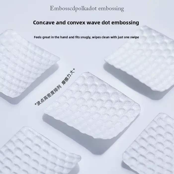 Lingettes démaquillantes pour ongles sans peluches