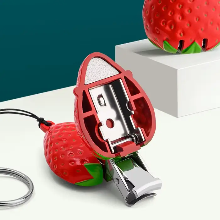Coupe-ongles Fruits Fraises Coupe-ongles Pliage Coupe-ongles Haut De Gamme Coupe-ongles Portable Man