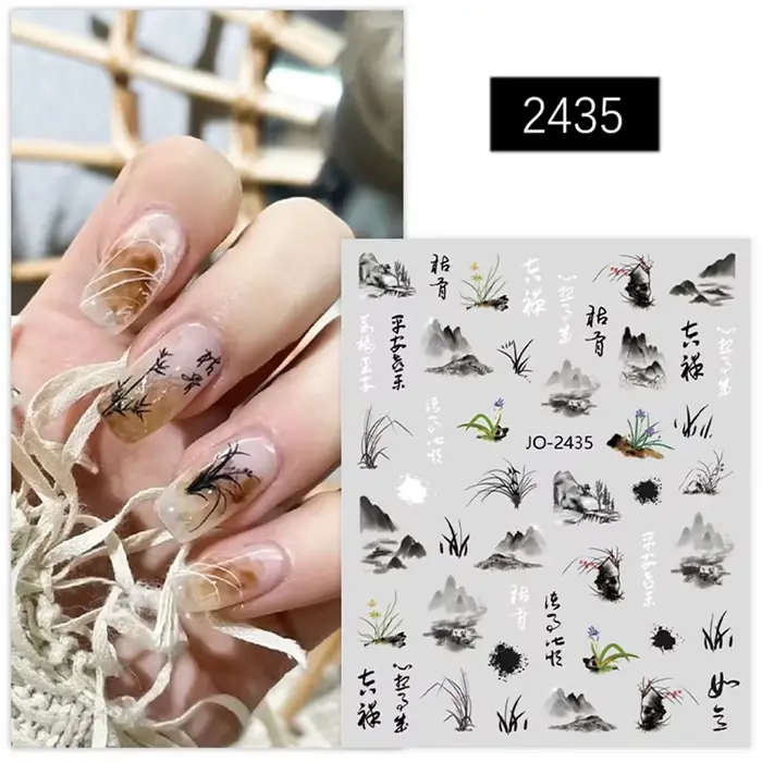 Autocollants 3d pour Nail Art