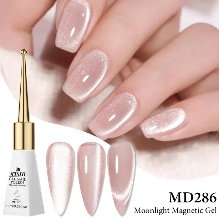 Vernis à ongles Gel magnétique chat clair de lune