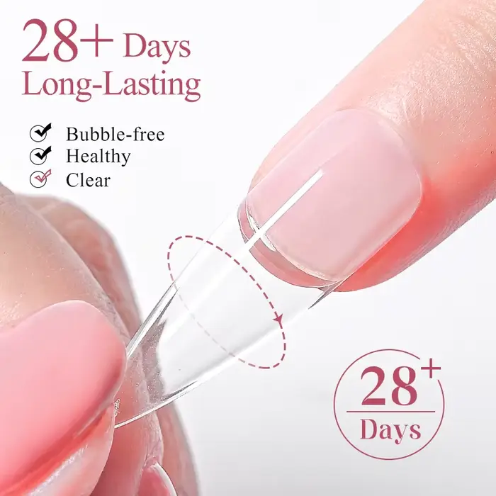Gel de pointes d'ongles souples 3 en 1