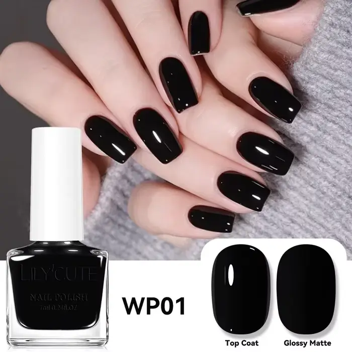 Vernis à ongles à base d'eau, 40 couleurs, effet miroir, longue durée, séchage rapide, pas besoin de