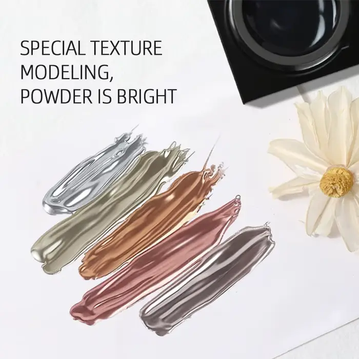 Gel de modélisation de vernis à ongles semi-solide, poudre de miroir magique, modèle 3D, colle à ong