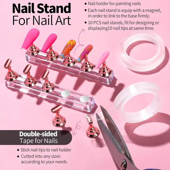 Kit complet d'outils pour ongles tout-en-un (30 pièces) – Essentiels de qualité salon pour l'art des