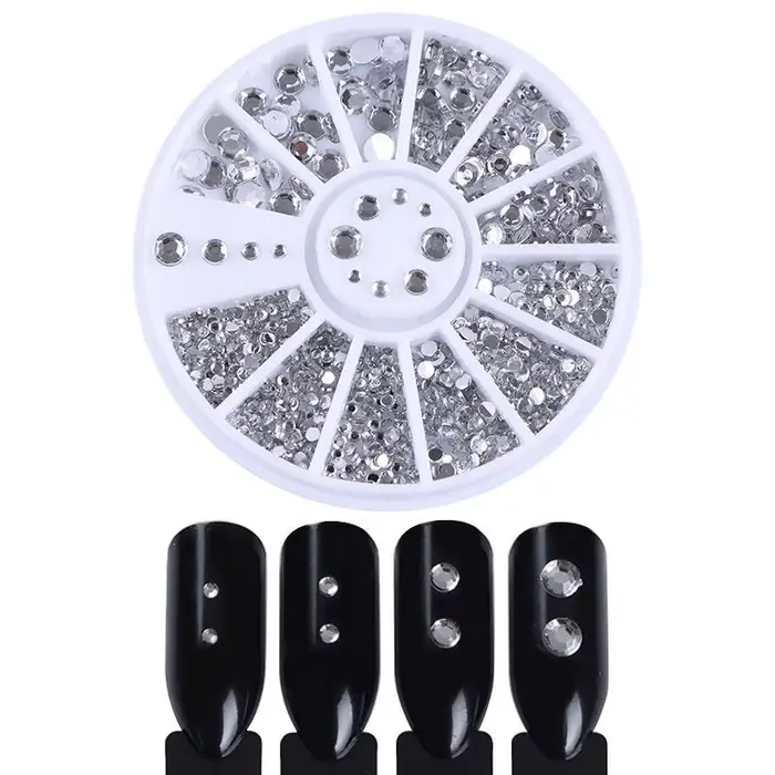 nail art strass ongle decoration Pièces de décoration pour ongles strass, cristal bijoux perles acce