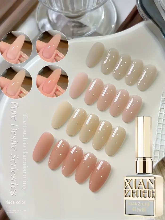 Vernis à ongles gel effet gelée populaire