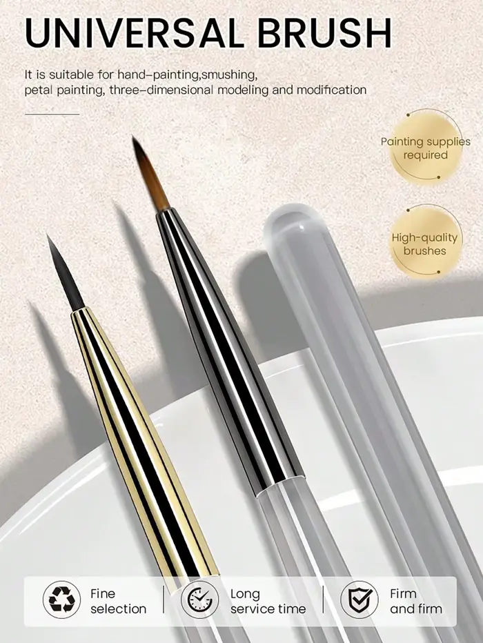Pinceau pour nail art, stylo multifonctionnel