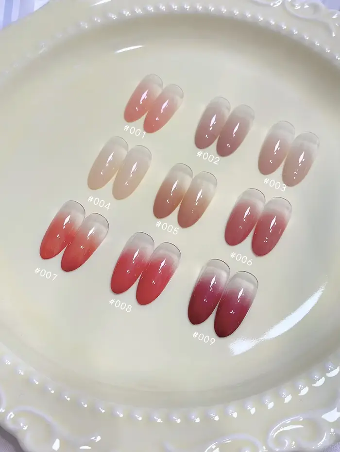 Vernis à ongles gel de peinture 9 couleurs