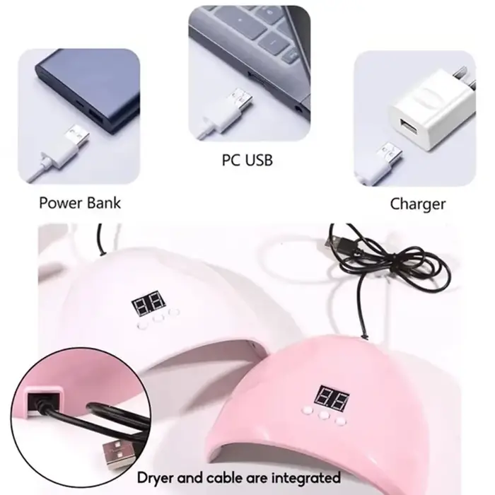 Mini1 USB lampe à ongles 36W Machine de photothérapie