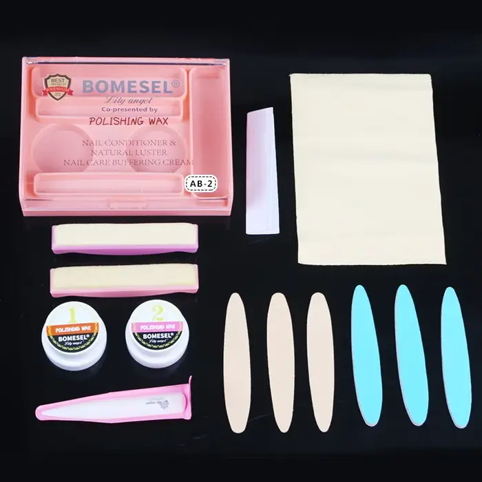 YIBER nouveau ensemble de maquillage de manucure soin des ongles crème tampon outil
